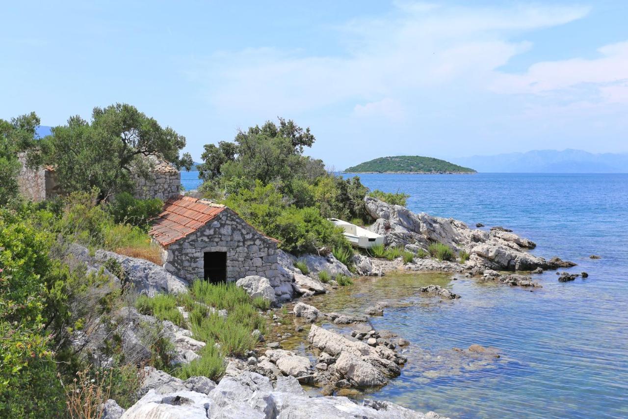 Apartments By The Sea Cove Pjestata, Peljesac - 12381 Putnikovic Exterior photo